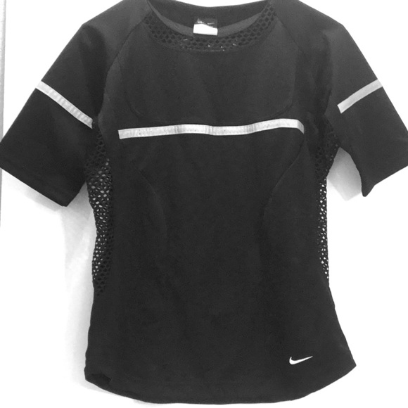 NEW Tag NIKE SPHERE DRY REFLECTIVE BLACK XS - Picture 1 of 9